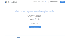 Desktop Screenshot of keywordmate.com