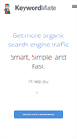 Mobile Screenshot of keywordmate.com