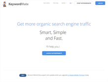 Tablet Screenshot of keywordmate.com